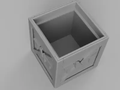 Grinch in TNT Box 3D print model