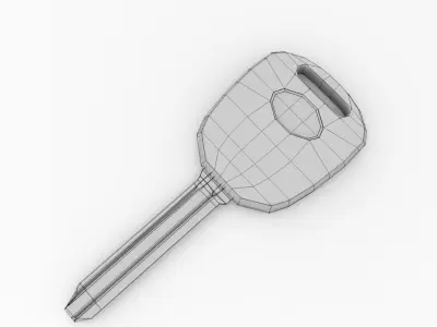 Car Key 3D model