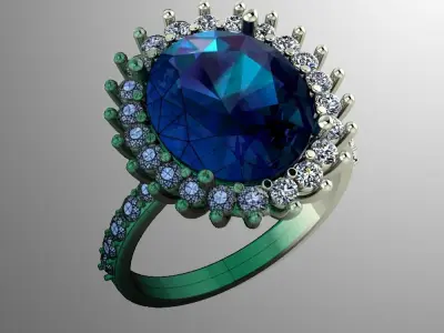 Ring bi 1 3D print model