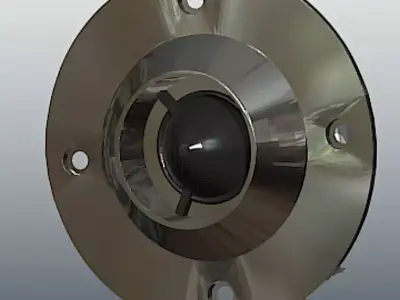 Seismic Audio SA-TR09  Bullet Tweeter - High Poly Free 3D model