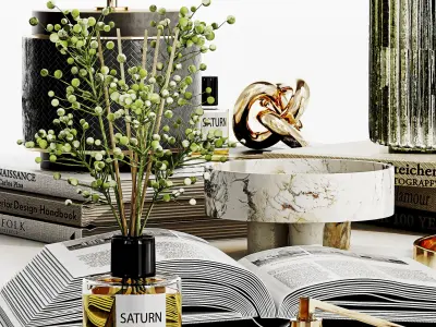 Decorative Set 018 3D model