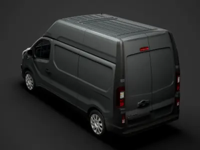 Vauxhall Vivaro Van L2H2 2018 3D model