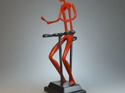 Sculpture Drummer 3D model