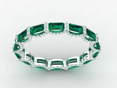 wedding ring 01 3D print model