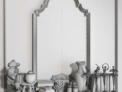 Decor set 07 3D model