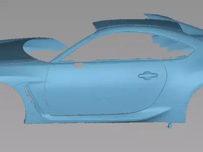 Subaru BRZ ZD8 3D Scan Data 3D model