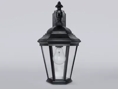 Wall lamp Free low-poly 3D model purchase