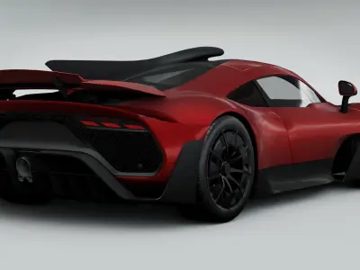 Mercedes-AMG Project ONE 3D model