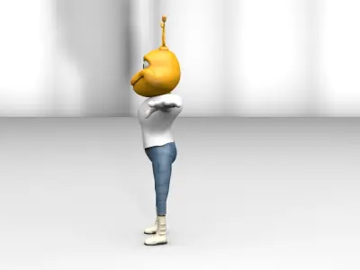 Sportive ant model 3D model