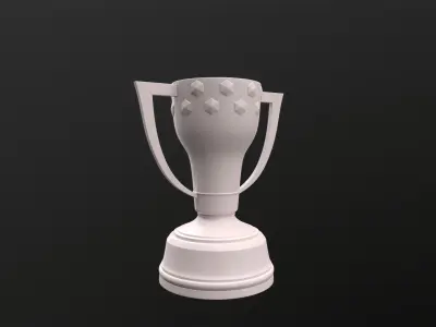 La Liga Trophy 3D print model