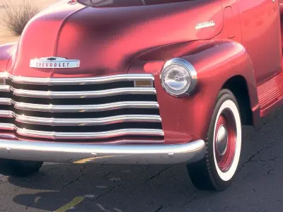 Chevrolet Pickup 1950 DesertStudio 3D model