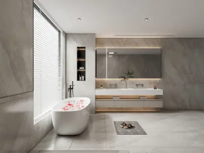 Bathroom 86 3D model