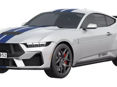 Shelby GT350 2025 3D model