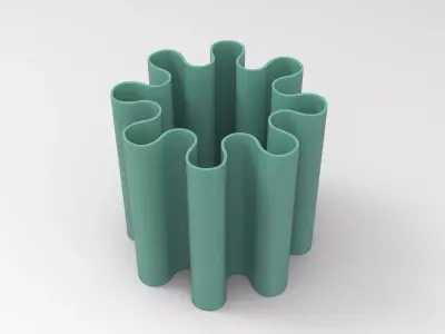 Mate Pen Holder Low-poly 3D model