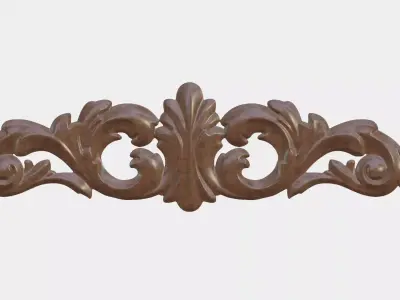 Frame For Wood Carving 3D print model