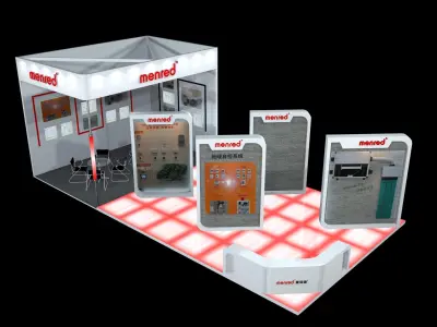 Exhibition - Area - 12X6-3DMAX2009-010 3D model