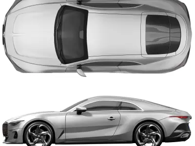 Bentley Mulliner Batur  3D model