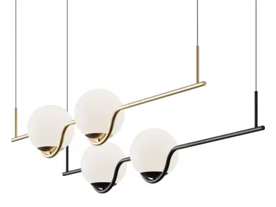 Pendant lamp Faro Barcelona Le Vita 3D model