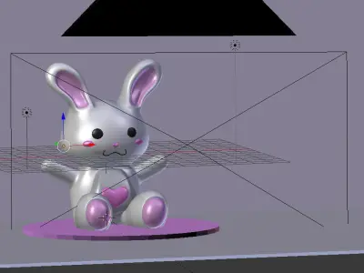 Bunny Plush 3D model