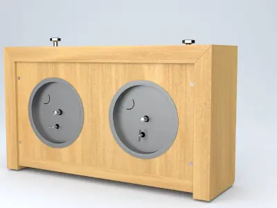 Garde chessclock 3D model