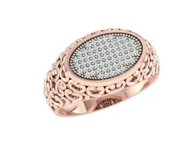 Oval Stones 3D model