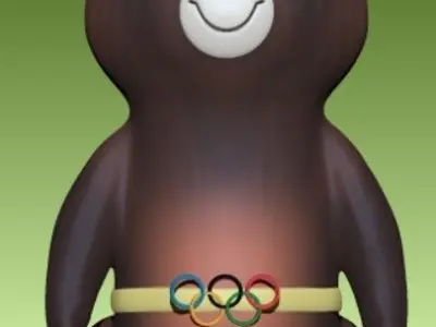 Misha the Bear Free 3D print model