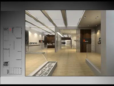 Exhibition - Area - 12X30-3DMAX2009-05 3D model