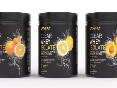 Protein Powder 3D model