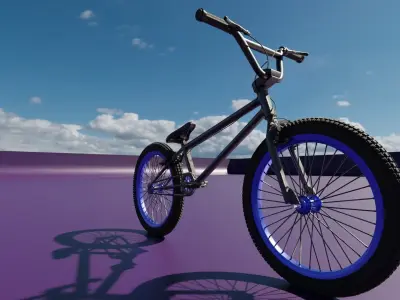 BMX Bicycle 3D model
