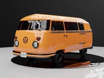Volkswagen Transporter 3D model