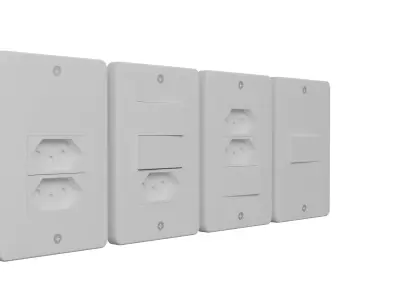 Switches and Sockets 3D model