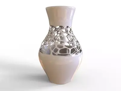 Vase 03 Low-poly 3D model