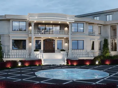 Residential-Building-vol-06-Plan 3D model