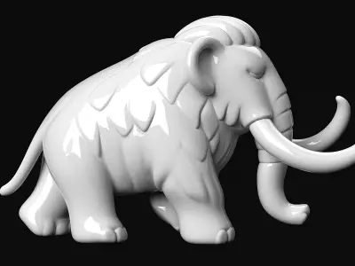 Mammoth 3D print model
