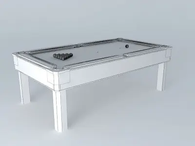 Pool Table Free 3D model