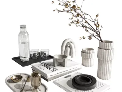 Decorative set-H08 3D model