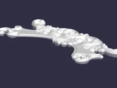 Engraving Ornament 3D print model