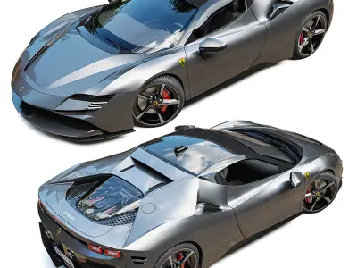 Ferrari  SF90 3D model