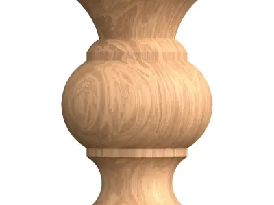 Stair baluster 09 3D print model