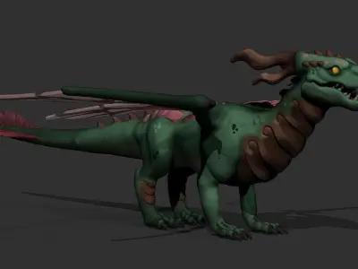Fairy Dragon 3D model