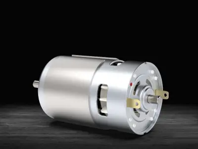 DC Motor 3D model