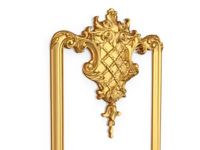 Classic decor ornament 90 3D model