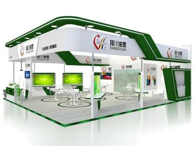 Exhibition - Area -10X12-3DMAX2009-069 3D model