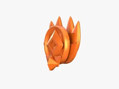 Reward Medal 3D Illustration 3D model