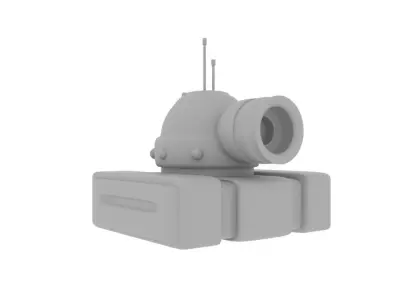 Toy Tank 3D model