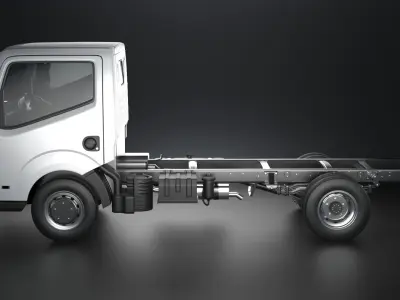 Nissan Condor Chassis Truck 3D model