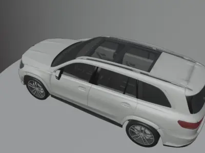 Mercedes Benz GLS 580 2020 3D model