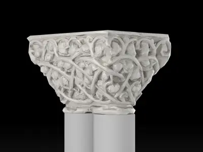 Capital 5 Low-poly 3D model