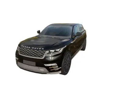 Range Rover Evoque 2020 Black Edition  High Quality 3D Model Low-poly 3D model