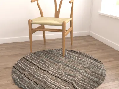 Rugs No 1017 Low-poly 3D model
